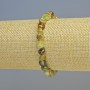 سوار غروسولار (العقيق الأخمر الأخضر) حجر طبيعي مصقول، القطر 7مم+- (مطاطي)، الطول 18سم+