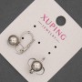 أقراط Xuping 8x15mm روديوم