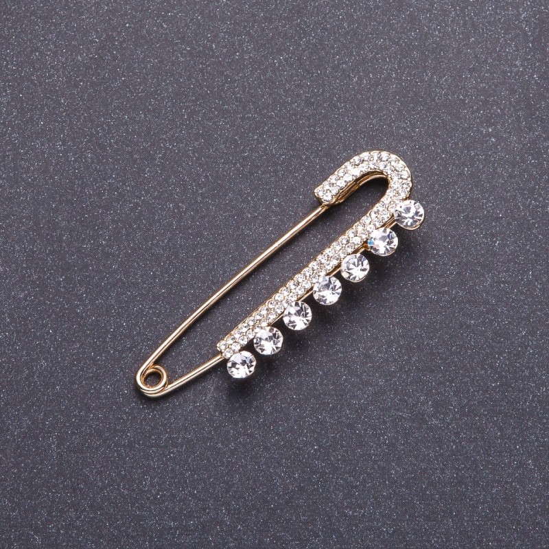 بروش دبوس معدن ذهبي 5,5x1,8cm