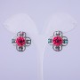 أقراط «نجمات» توتية، قطر 22mm