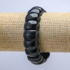 سوار مطاطي من حجر الأفنتورين الطبيعي حلقة ناعمة 20x12mm+
